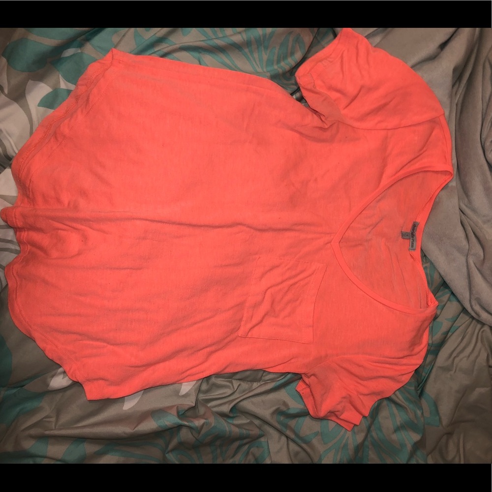V neck tee shirt